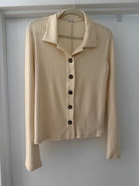 Reformation Button-Down Esmeray Top